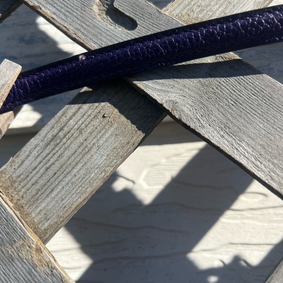 🔥🔥LOW START🔥🔥Vintage Coach purple leather crossbody bag - Picture 11 of 11